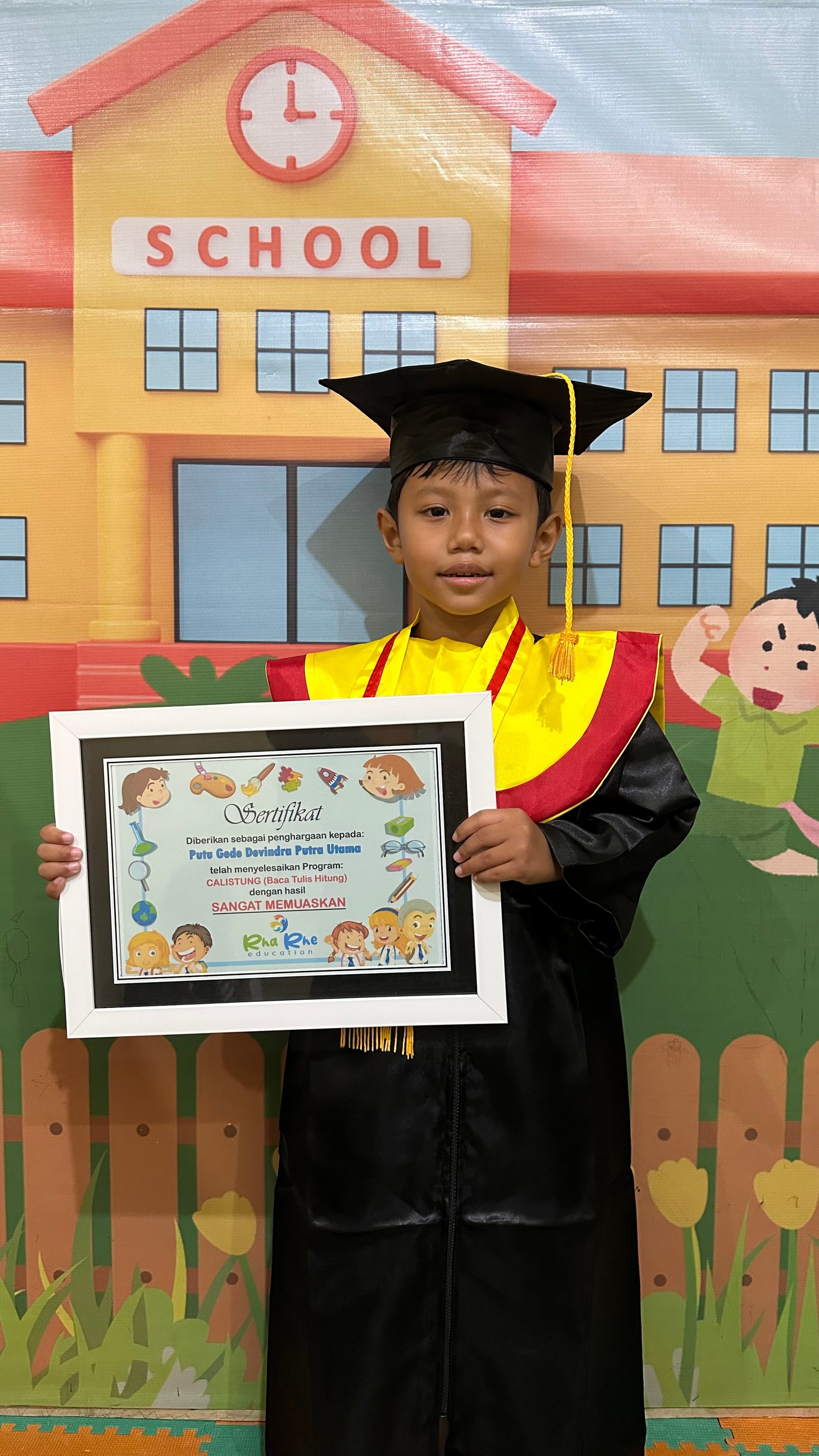 Suasana belajar di RHARHE EDUCATION